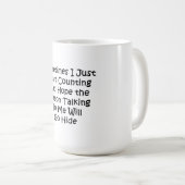 時々数え始める コーヒーマグカップ (正面右)