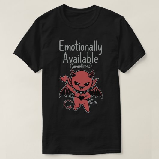 時々気持ちを受け入れる Tシャツ (デザイン正面)