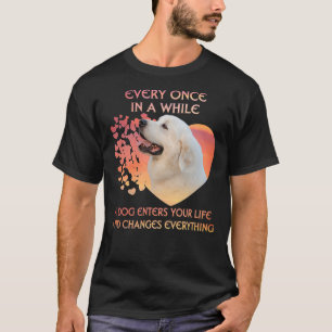 時々犬があなたの人生に入素晴らしる Tシャツ