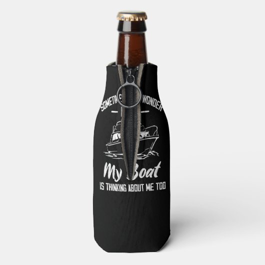 時々疑問に思私の船は私の周りに考えるある ボトルクーラー (ボトル裏面)