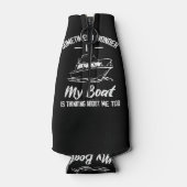 時々疑問に思私の船は私の周りに考えるある ボトルクーラー (裏面)