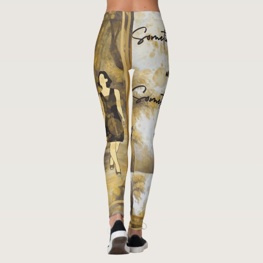 時々疑問に思 レギンス (裏面)