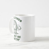 時々私っておならが面白いフrog コーヒーマグカップ (正面左)