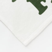 時々私ってただおならしちゃう フロッグ ユーモア 面白いおなら フリースブランケット (角)