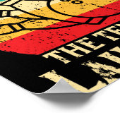 時々私はほとんどヴィンテージボーリングピンを聞くことができる ポスター (角)