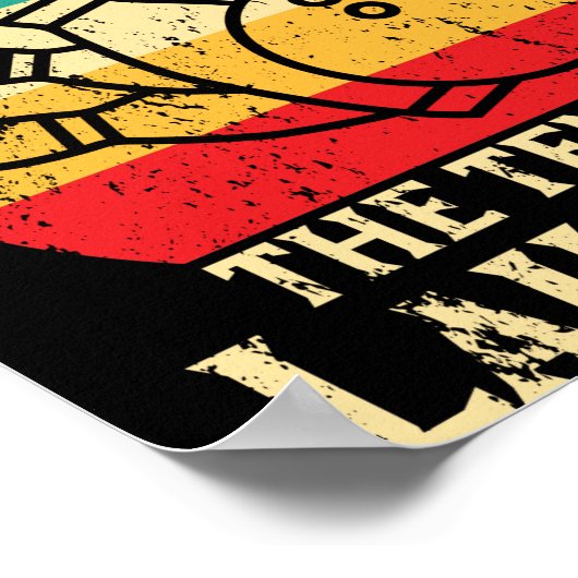 時々私はほとんどヴィンテージボーリングピンを聞くことができる ポスター (角)