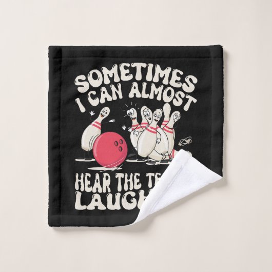 時々私はほとんど10ピン笑い声が聞こえる ウォッシュタオル (ウォッシュタオル)