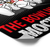 時々私はほとんどMをモックボーリングピンを聞くことができる ポスター (角)