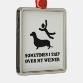 時々私はウィナーを乗り越える メタルオーナメント (右)