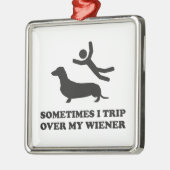 時々私はウィナーを乗り越える メタルオーナメント (左)