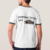 時々私はハト…です Tシャツ (裏面フル)