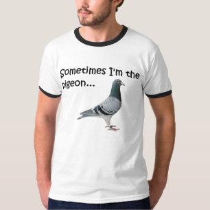 時々私はハト…です Tシャツ