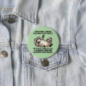 時々私は人よりアライグマの方が好き 缶バッジ (インサイチュ)
