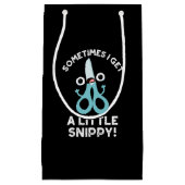 時々私は少しスナイピーおもしろいシザープンを得る スモールペーパーバッグ (正面)