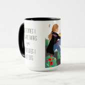 時々私は座ってチョー考え-スタイルMを選択 マグカップ (正面左)