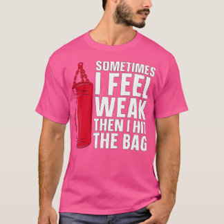 時々私は感じスポーツキックボクサーラブキック Tシャツ