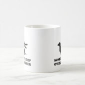 時々私は私のウィーナーのコーヒーマグの上を旅行する コーヒーマグカップ (中央)