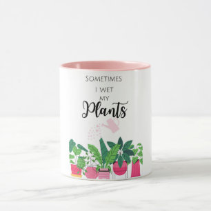 時々私は私の植物マグカップを濡らした マグカップ