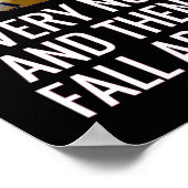 時々私は秋アパートジャイロギリシャおもしろいFoo ポスター (角)