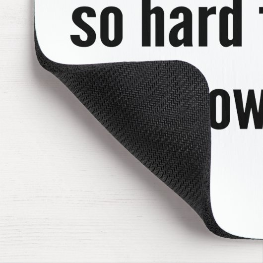 時々私は笑う懸命は私のL走を涙を流す マウスパッド (コーナー)