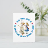 時々私考えは6つの不可能なもの ポストカード (スタンド正面)