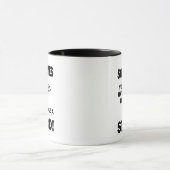 時々立場を取るなります! マグカップ (中央)