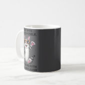 時々自分自身と話して、二人で笑う コーヒーマグカップ (正面左)