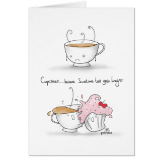 時々茶が孤独になるのでカップケーキ…