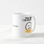 時々驚く コーヒーマグカップ (正面右)