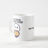 時々驚く コーヒーマグカップ (正面左)