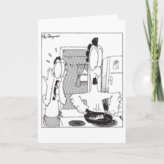 時々、あなたは何も正しくできない! カード (正面)