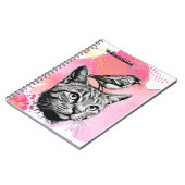 時々… – 猫+鳥 | ノートブックのジャーナル ノートブック (左側)