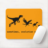 時々、進化の最低 マウスパッド (マウス)