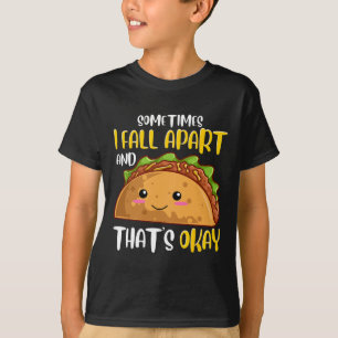 時々I秋アパートおもしろいタコデプレシットアワレネ Tシャツ