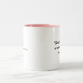 "時々wedgie"のマグ有します ツートーンマグカップ (中央)