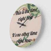 時おもしろい計 ラージ壁時計 (傾斜)