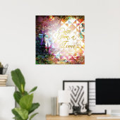 時かわいらし々おとぎ話 ポスター (ホームオフィス)