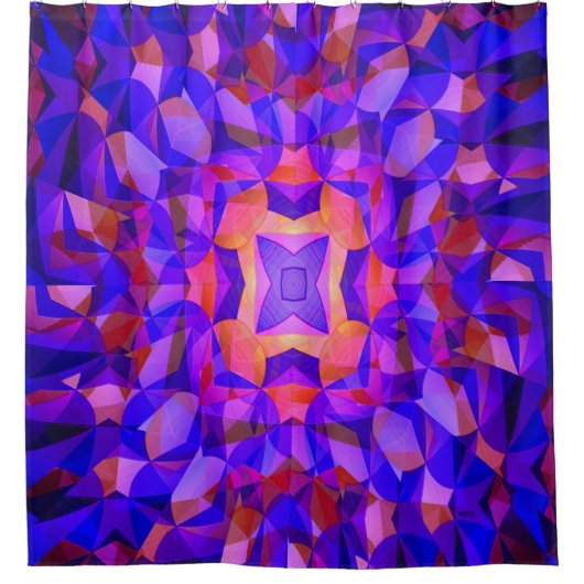 時かわいらし間..... シャワーカーテン (正面)