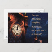 時が移ると言う ポストカード (正面/裏面)