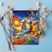 時が経つとき遠くに ポストカード