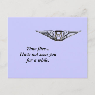 時が経つ ポストカード