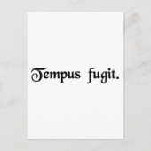 時が経つ。 ポストカード (正面)