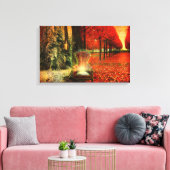 時と季節 キャンバスプリント (インサイチュ (リビング))