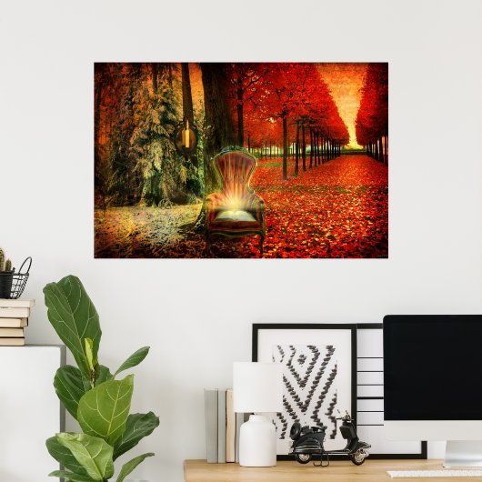 時と季節 ポスター (ホームオフィス)