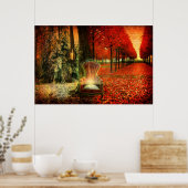 時と季節 ポスター (キッチン)