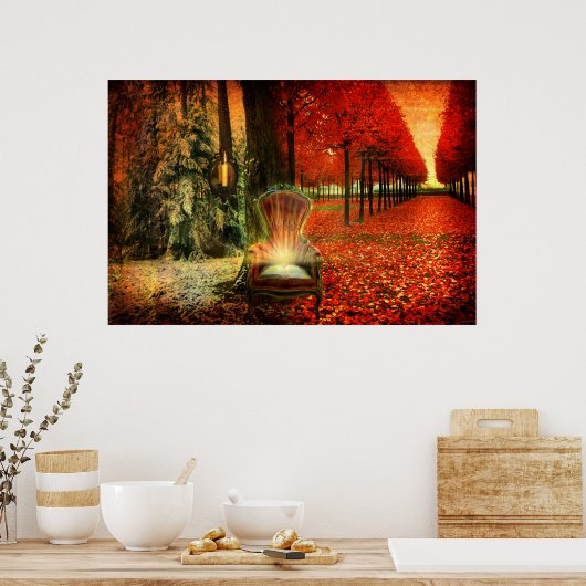 時と季節 ポスター (キッチン)