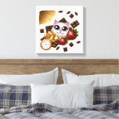 「時と物と頬髯」 キャンバスプリント (インサイチュ (寝室))