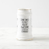 時にはあなたは忘れお前は素晴らしやる気を起こさせるい ビールジョッキ (中央)