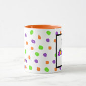 時にはこうもり、面白いハロウィーンの引用文 マグカップ (中央)