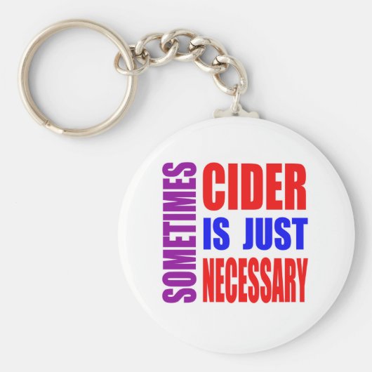 時にはサイダーが必要だ キーホルダー (正面)